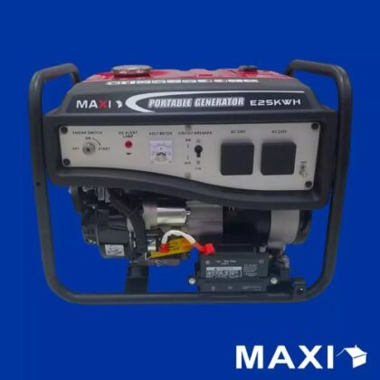 Maxi Generator 3.1kVa - 2.5kW - with Key & Wheels (E25KWH)