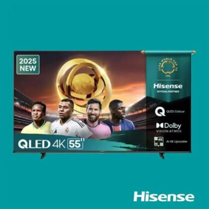 Hisense TV QLED 55 Inch Q6Q 4K Smart