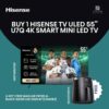 Hisense TV ULED 55 Inch U7Q 4K Smart MINI LED TV